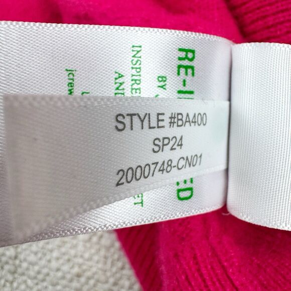 J. Crew Cashmere Women's Classic Fit Pink Crewneck Lightweight Sweater Large - Picture 16 of 16